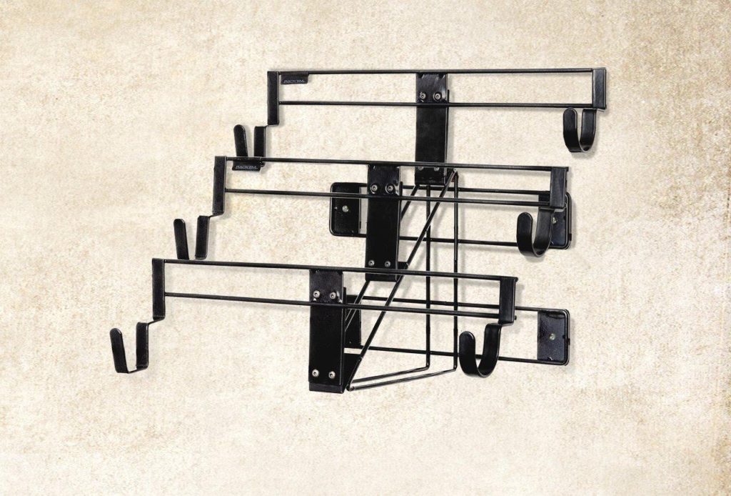 3 Rifle Waterfall Display With 22 Rifle Cradles For Mount Anywhere