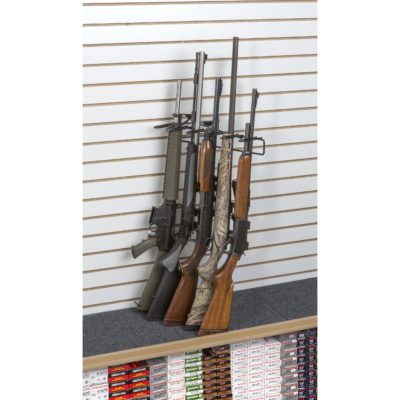 1’ 5 Rifle Leans Right Display Slat Wall