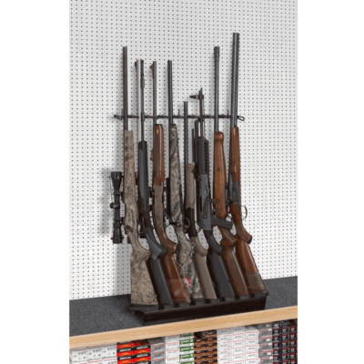 2’ 8 Rifle Deluxe Shelf Display Peg Board