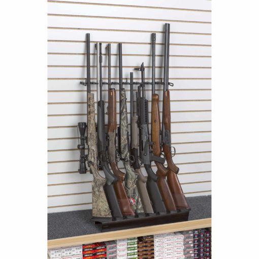 2’ 8 Rifle Deluxe Shelf Display Slat Wall