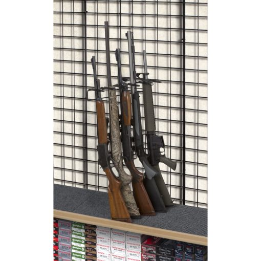1’ 5 Rifle Leans Left Display Grid Wall