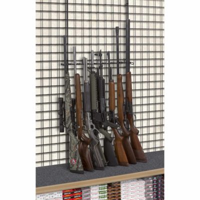 2’ 8 Rifle Deluxe Shelf Display Grid Wall