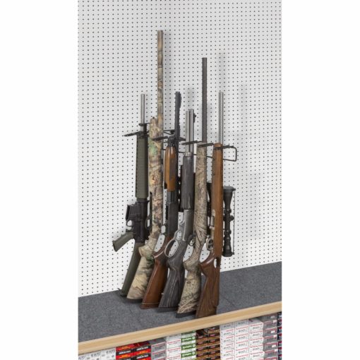 6601_p1’ 6 Rifle Leans Right Display Peg Board