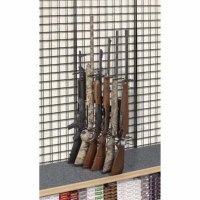1’ 6 Rifle Locking Leans Right Display Grid Wall