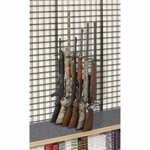 1’ 6 Rifle Locking Leans Right Display Grid Wall