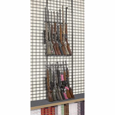 2’ 16 Rifle Double Decker Display Grid Wall