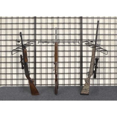 4’2” 18 Rifle “U-Shape” Display Grid Wall