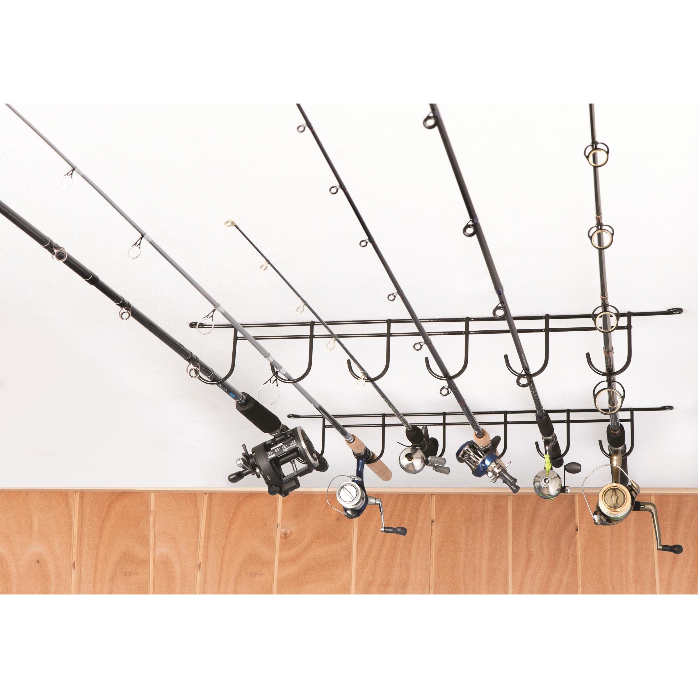 Overhead 6 Rod Fishing Rack (SKU: 7008) – RACK'EM RACKS