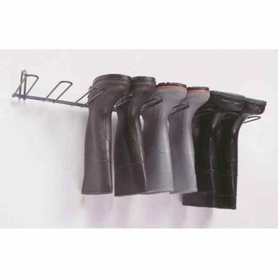 Boot Rack, Stainless Steel, Holds 4 Pairs.
