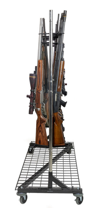 48 Rifle Rolling Display Rack – Ease in displaying and transporting ...